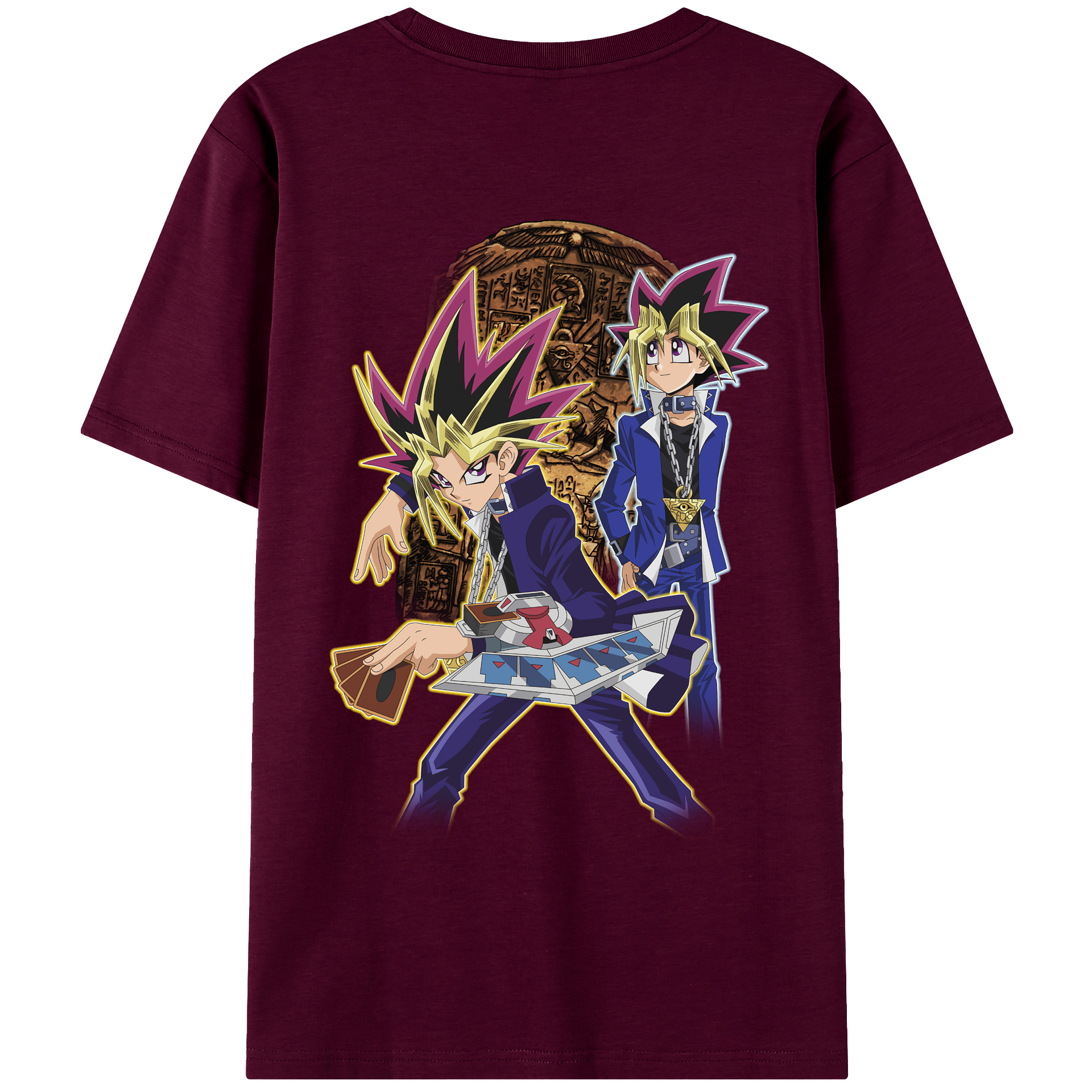 （画像用） 遊☆戯☆王 Yu-Gi-Oh! レディース半袖Tシャツ(バックプリント)